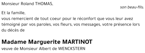 Marguerite MARTINOT
