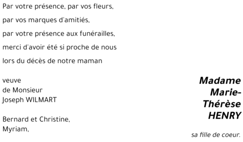 Marie-Thérèse Henry