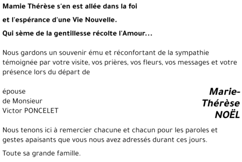 Marie-Thérèse NOËL