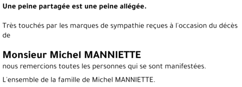 Michel MANNIETTE
