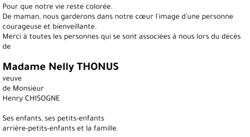Nelly THONUS