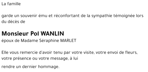 Pol WANLIN