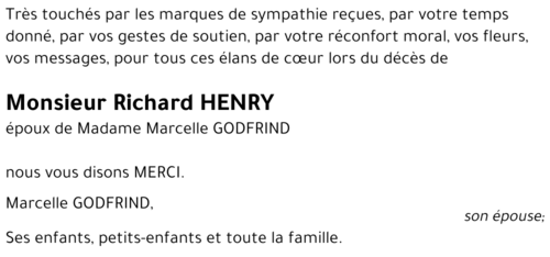 Richard HENRY