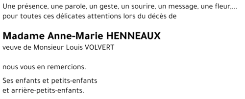 Anne-Marie HENNEAUX