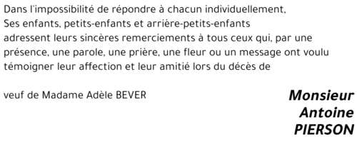Antoine PIERSON