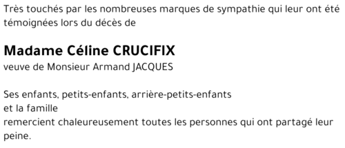 Céline CRUCIFIX