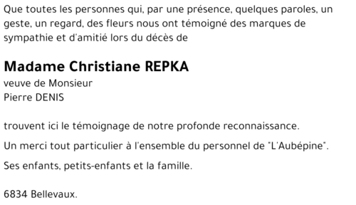 Christiane REPKA