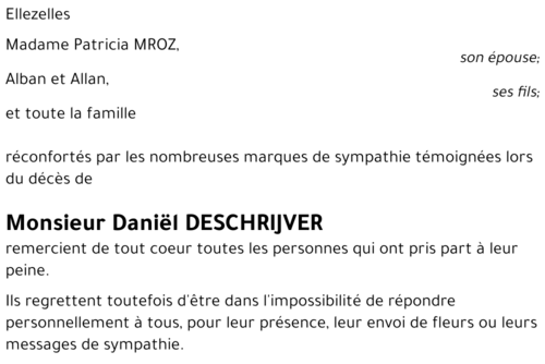 Daniël Deschrijver