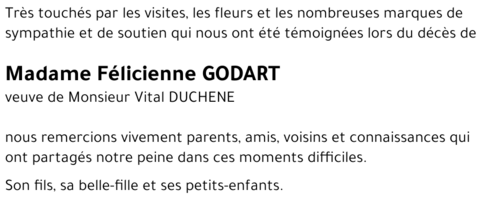 Félicienne GODART