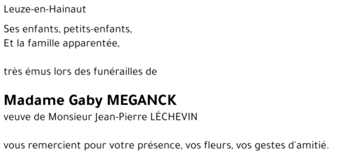 Gaby Meganck