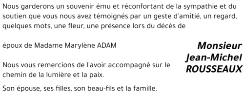 Jean-Michel ROUSSEAUX