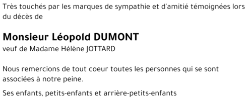 Léopold DUMONT