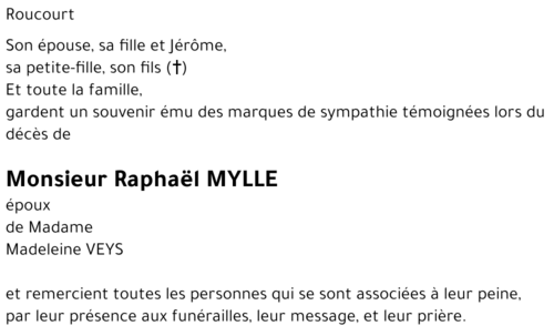 Raphaël MYLLE