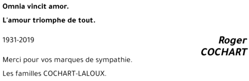 Roger COCHART
