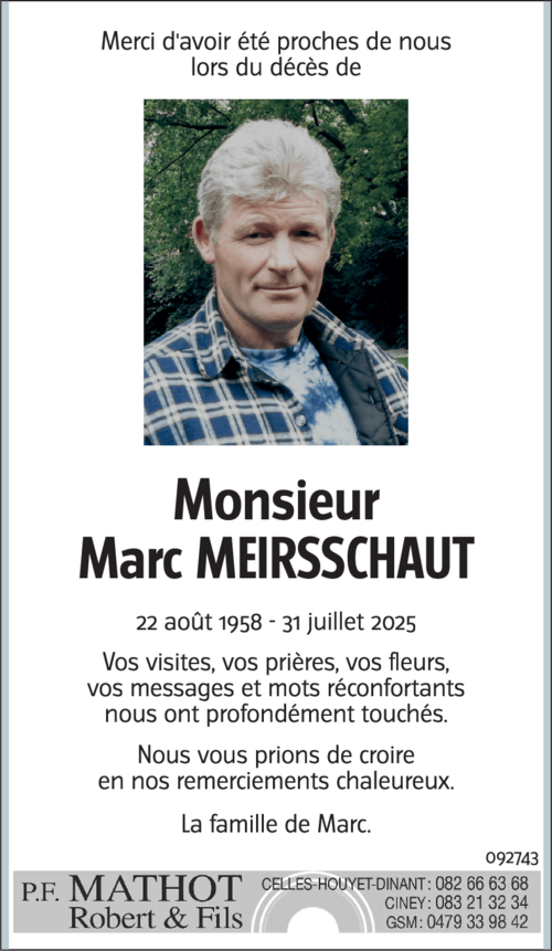 Marc MEIRSSCHAUT